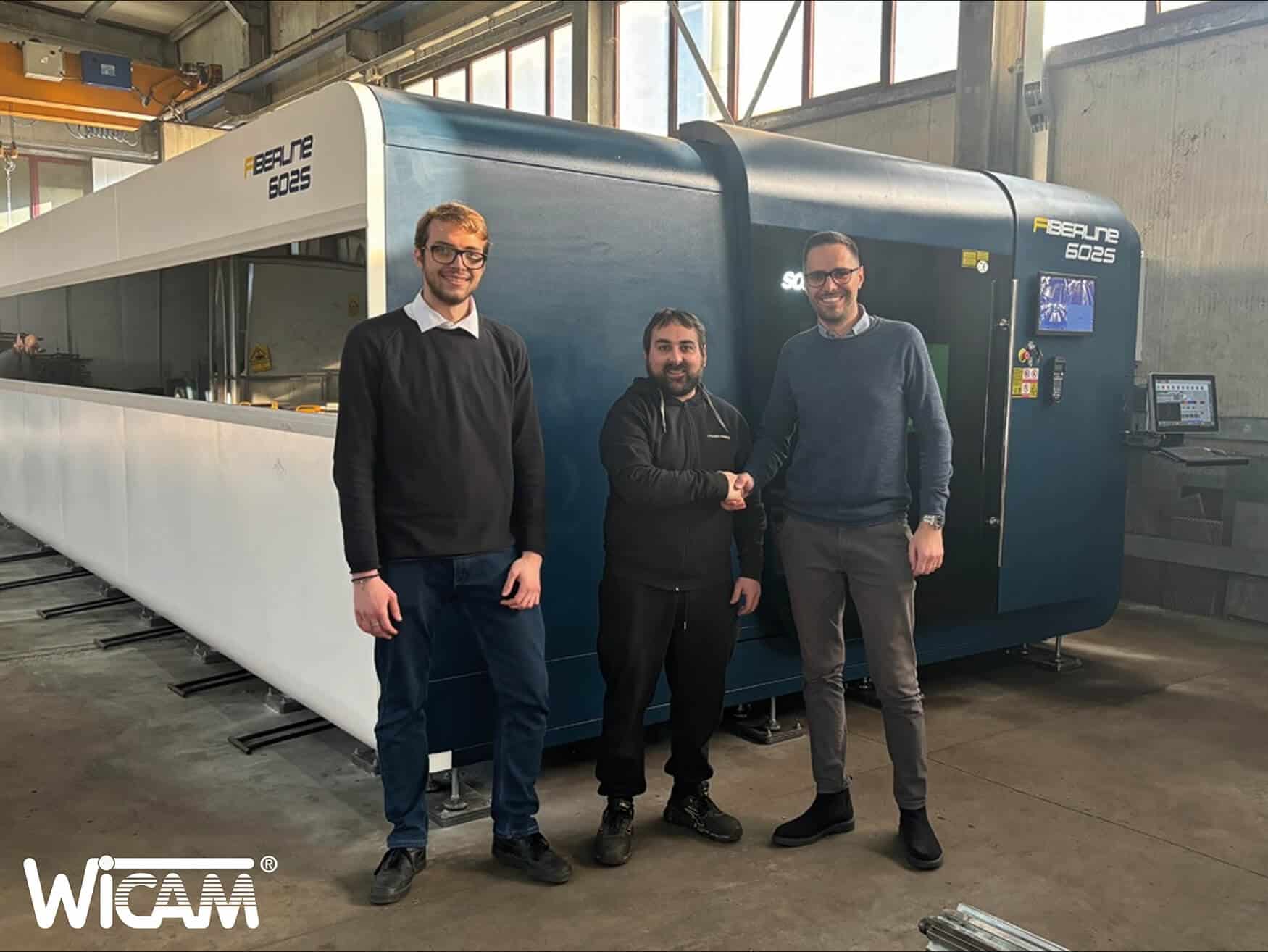 Um den steigenden Anforderungen an Flexibilität, kurze Lieferzeiten und wechselnde Losgrößen gerecht zu werden, entschied sich das Unternehmen für eine einheitliche Softwarelösung in der Fertigung. Gemeinsam mit dem italienischen WiCAM-Vertriebspartner LTsoft wurde WiCAM erfolgreich implementiert – mit dem Ziel, Schneiden und Biegen in einem durchgängigen Prozess abzubilden.