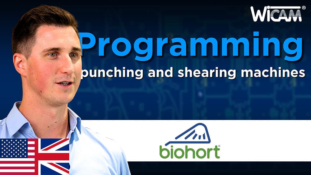 Biohort programs punching and shearing machines with WiCAM