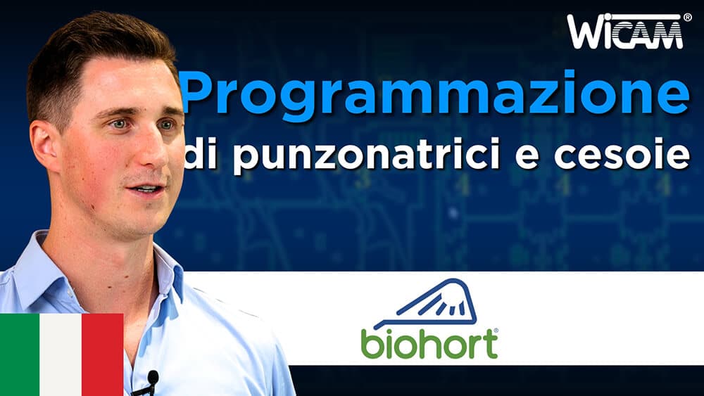 Biohort programma punzonatrici con cesoia con WiCAM