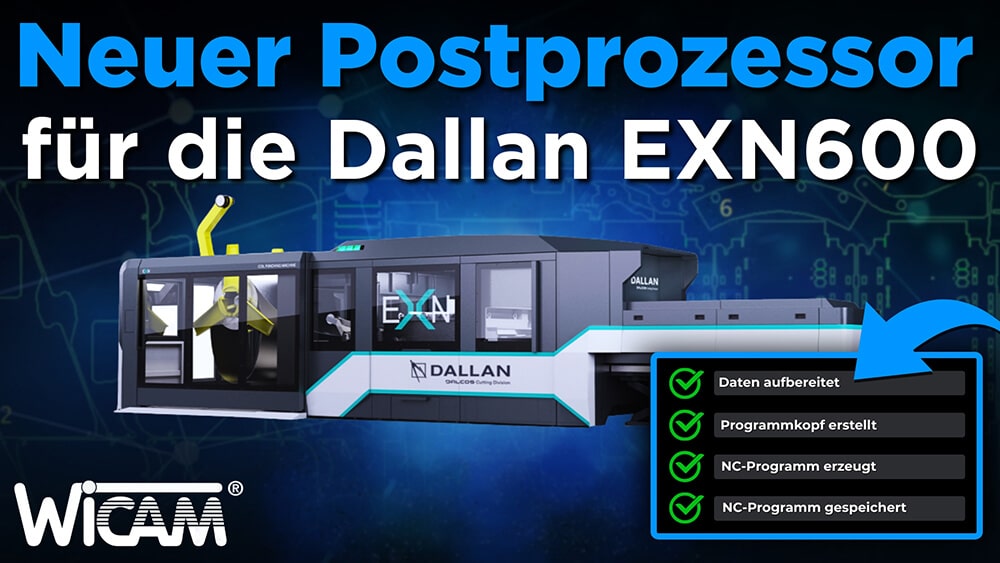 Neuer Postprozessor für die Dallan EXN600